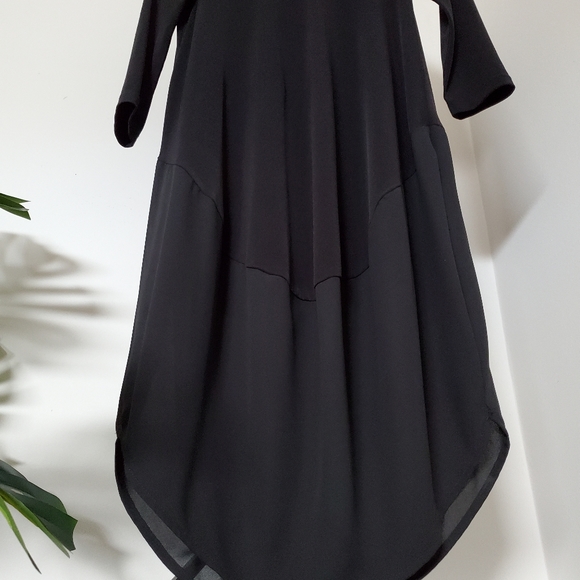 Long Black Tunic Top - Picture 4 of 5